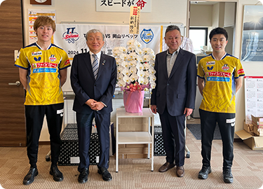 プロ卓球チームの運営・試合開催